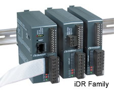 DIN rail controllers for temperature and process | iDR Series