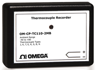 Thermocouple Data Logger with Extended Memory | OM-CP-TC110-2MB