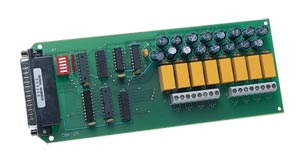 8-Channel Relay-Output Card for OMB-LOGBOOK  and DAQBOARD-2000 Series | OMB-DBK25
