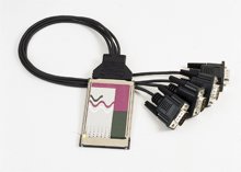 Four Port RS-232 PCMCIA Card | QSP-100