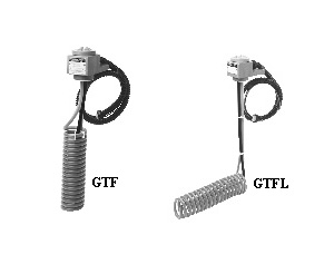 Fluoropolymer Covered Immersion Heaters | GTF and GTFL Series