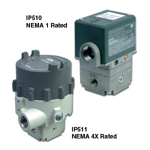 Heavy Duty Electropneumatic Converters | IP510, EP510, IP511, EP511 Series