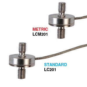 Celle di carico a trazione e compressione sub-mini di diametro di 19 mm (0,75"). | Serie LC201/LCM201