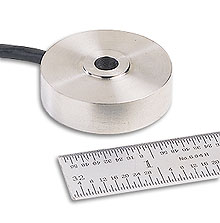 Miniature Compression Load Cell with Threaded Centre Hole | LC321