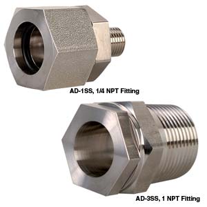 Flush Mount Adapters for Series 102, 440 and 510 Transducers | PX102 Adaptor