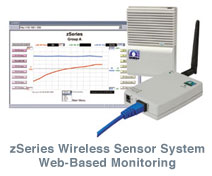 Controllo Web di sensori senza fili zSeries