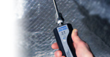 Monitoraggio wireless di temperatura dell'aria in condotto