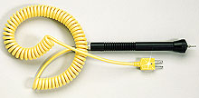 Low Profile Penetration Thermocouple Probe with Hypodermic Tip: Model Numbers 88310K and 88310E | 88310(*) Series