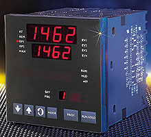 1/4 DIN Temperature/Process Ramp/Soak Profile Controller with Alphanumeric Message DisplayDiscontinued Product! | CN1462