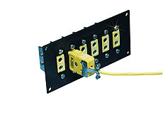 High Temperature Jack Panels for for Standard Size Ceramic Connectors | NXJP Series