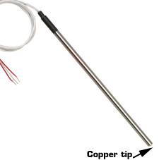 Fast Response Copper Tip Pt100 Sensors | PRCU Series