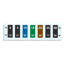 etichette indicatrici di temperatura reversibili. | RLC-50