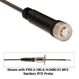 Connettore / trasmettitore Pt100 per sonde sanitarie a 4-20 mA. | Serie SPRTX-SS