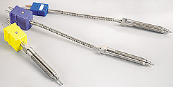 Thermocouple Probes for Plastic Extruders - Stainless Steel Tips | TERP, TEFE, SEFE and SERP