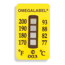 Non-Reversible OMEGALABEL™ Temperature Labels 
TL-4 Range Series | TL-4