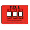 TL-TI Non-Reversible Temperature Labels